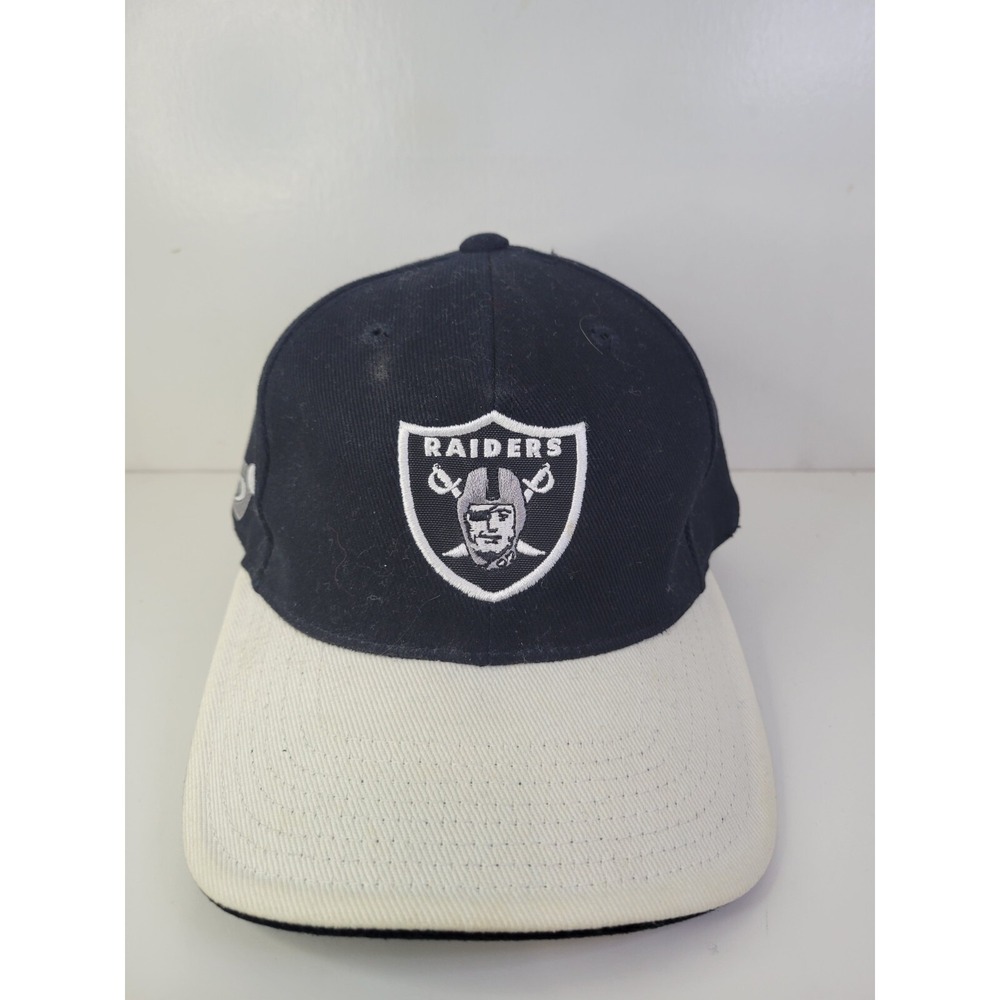 Vintage Raiders Sports Specialties NFL Strapback Hat Cap Los Angeles Oakland LV
